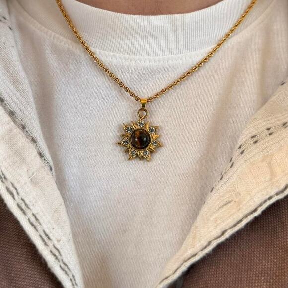 Y2k style gold rope chain - Picture 2 of 8